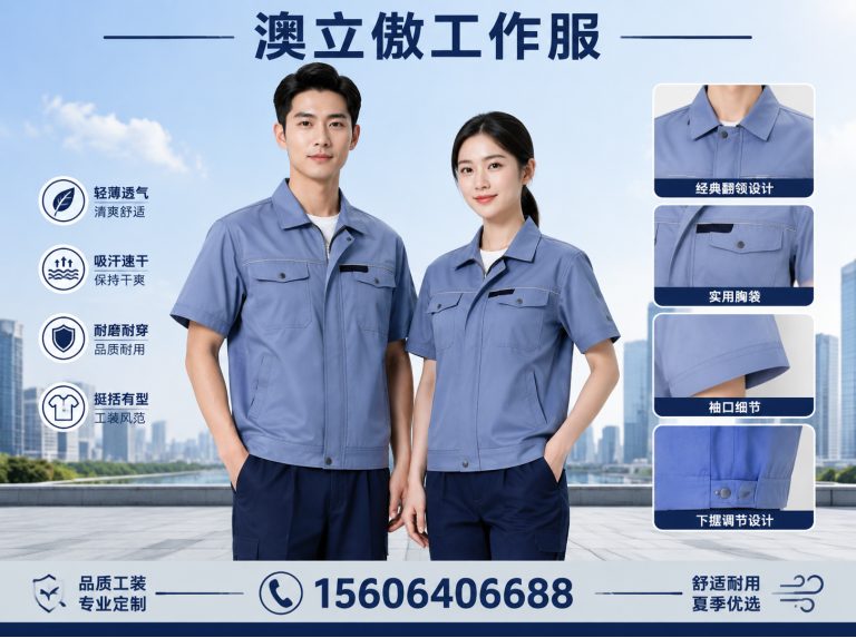 商河县澳立傲工作服展示图